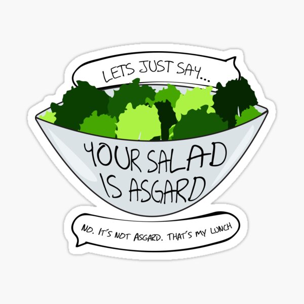 Item preview, Salad Metaphor designed and sold by TheConcertKid.