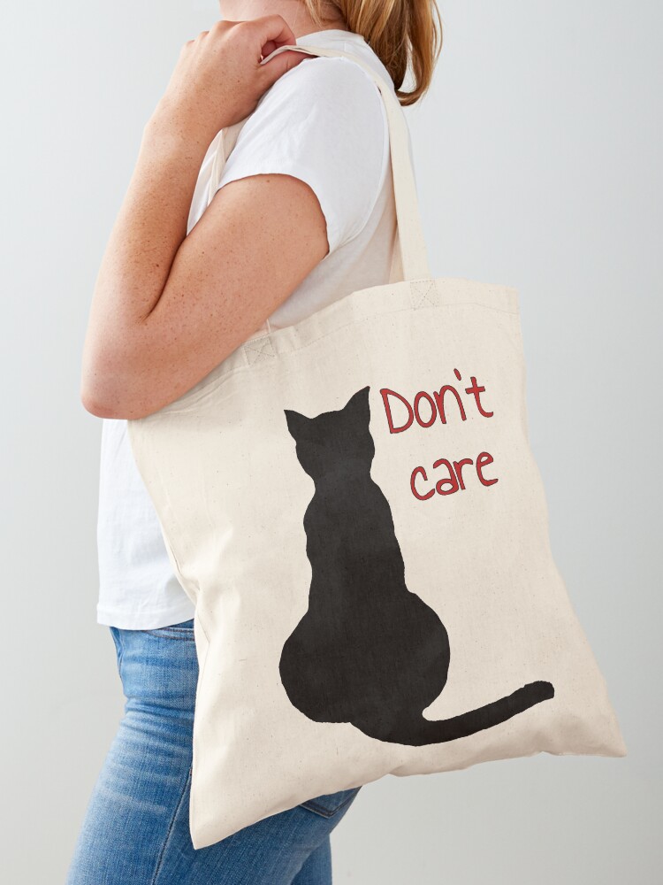 Tote Bag SITTING CAT - Fourre-tout En Coton Beige, Moyen, Neuf Avec étiquette