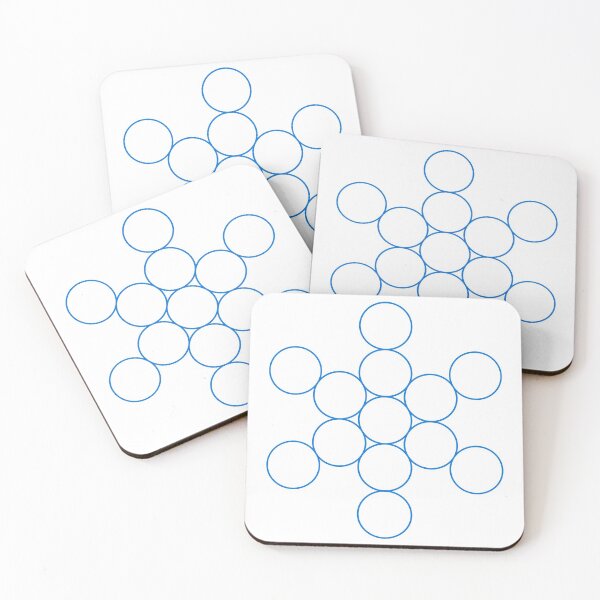 Item preview, Sacred Geometry Fruit of Life Blue designed and sold by Morgan Obendorfer.