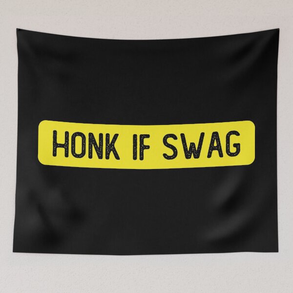 Item preview, Honk If Swag Cool Bumper designed and sold by Sour Soul.