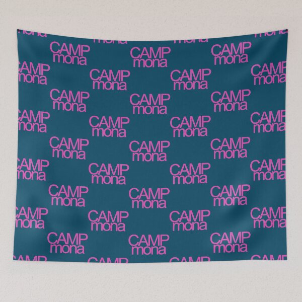 Item preview, Camp Mona Swag Pullover Sweatshirt designed and sold by softechoStudio.