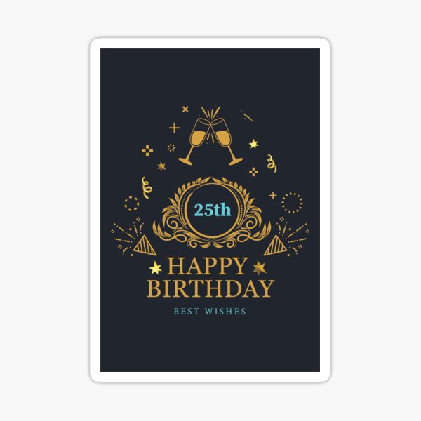 Stickers Sur Le Theme Voeux De Joyeux Anniversaire Redbubble