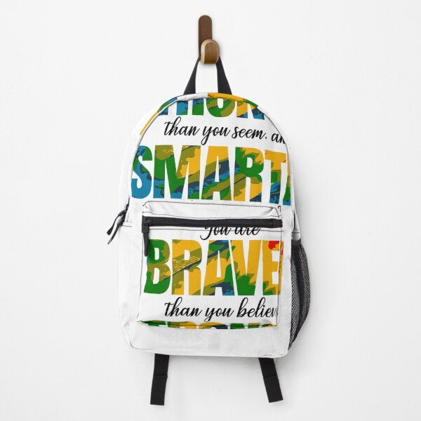 Item preview, Dé rienda suelta a su coraje interior: use 'Braver, Stronger, Smarter' en su pecho designed and sold by designstrive.