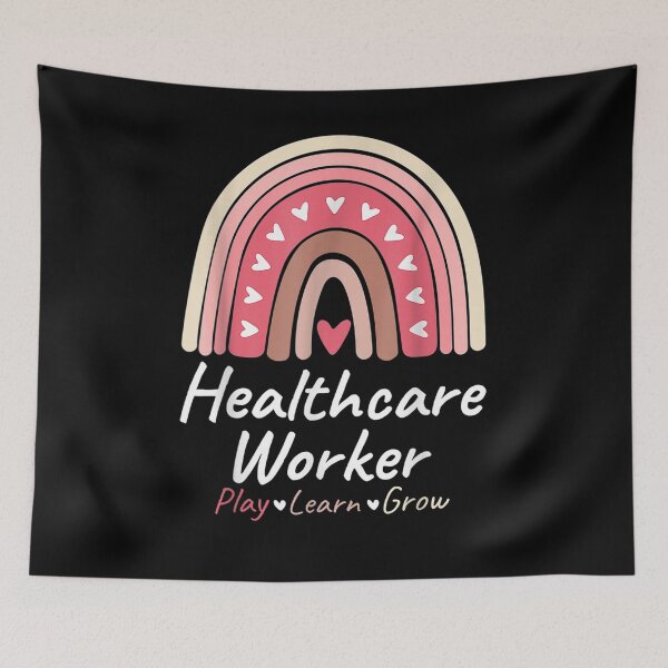 Item preview, Healthcare Worker Play Learn Grow Cute Rainbow Nurse Gift 95  designed and sold by tashiav.