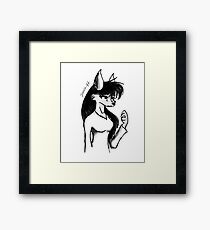 Fox Anthro Framed Print