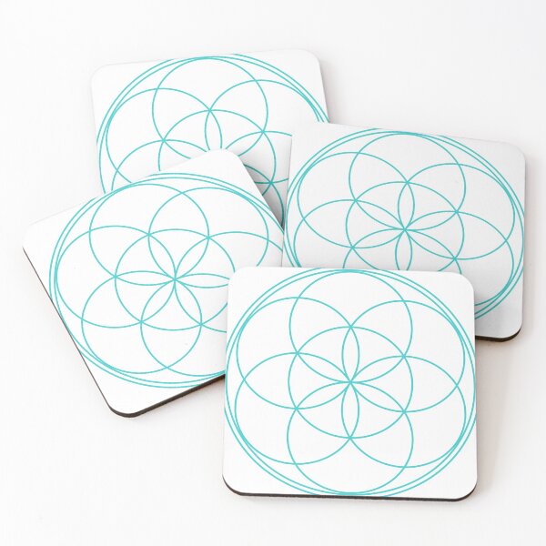 Item preview, Sacred Geometry Seed of Life Light Blue designed and sold by Morgan Obendorfer.