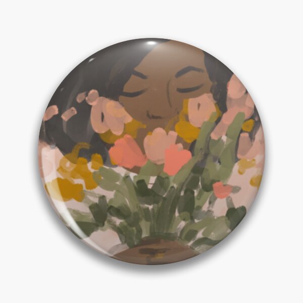 Item preview, Turn to the flowers - inspirational quote and African American black woman designed and sold by morgansgoods.