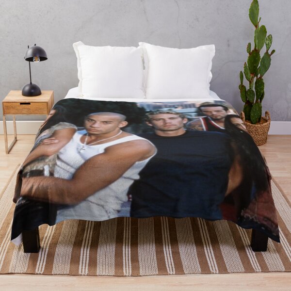 fast and furious Throw Blanket