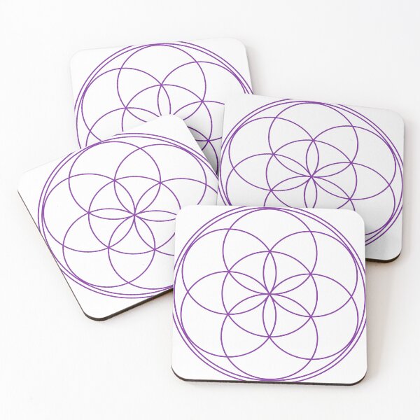 Item preview, Sacred Geometry Seed of Life Purple designed and sold by Morgan Obendorfer.