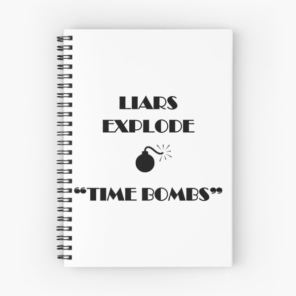 Item preview, Liars Explode Funny Sayings Quote Typography designed and sold by softechoStudio.
