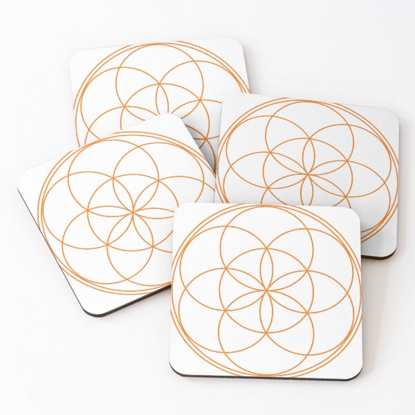 Item preview, Sacred Geometry Seed of Life Orange designed and sold by Morgan Obendorfer.