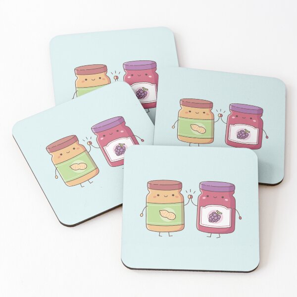 Item preview, Cute High Five Peanut Butter and Jelly designed and sold by rustydoodle.
