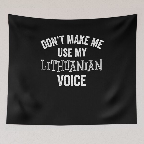 Item preview, Funny Lithuanian Ancestry American Lithuania Accent Sarcasm  designed and sold by tashiav.