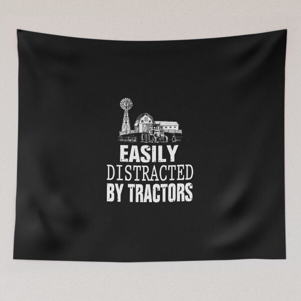 Item preview, Easily distracted by tractors new shirts for men, women and kid designed and sold by Titmit.