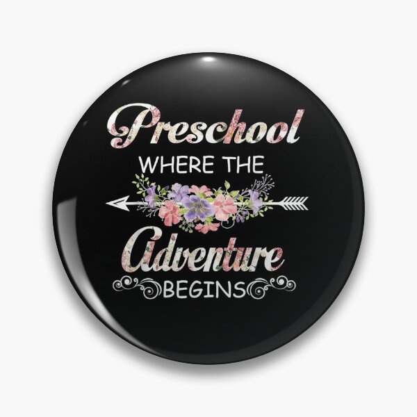 Item preview, Preschool Where The Adventure Begins-Preschool Teacher designed and sold by wilsonart91.