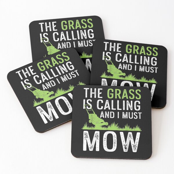 Item preview, Lawn Care The Grass Is Calling I Must Go Lawn Mowing  designed and sold by tashiav.