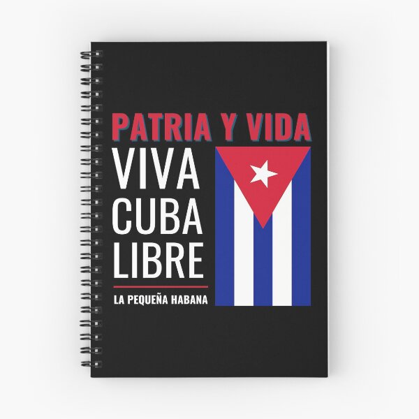 Item preview, Patria y vida | Viva Cuba libre | La Pequeña Habana | Negro designed and sold by NoirOwned.