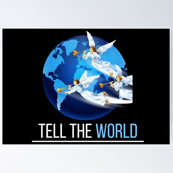 Item preview, Seventh-Day Adventist Three Angels Message [ Tell the World,Ellen g White ] designed and sold by Just Christianity.