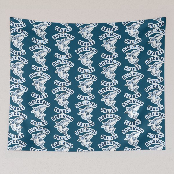 Item preview, rosewood sharks Lightweight Hoodie designed and sold by softechoStudio.