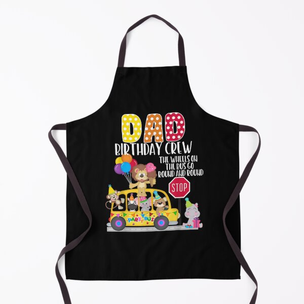 Item preview, The Wheels On The Bus Dad Birthday Crew Party Toddler Kids  designed and sold by tashiav.