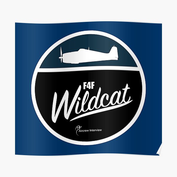 F4F Wildcat Poster