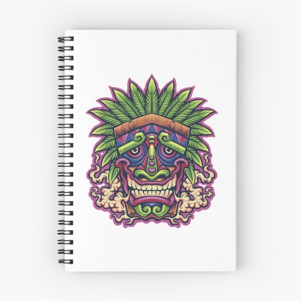 Item preview, Mayan Aztec Tikki Mask Hawaiian designed and sold by Vector Scout Lab.