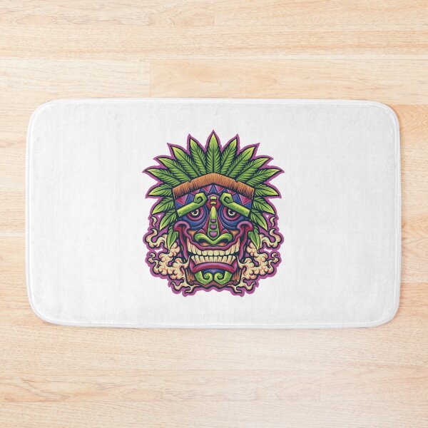 Item preview, Mayan Aztec Tikki Mask Hawaiian designed and sold by Vector Scout Lab.