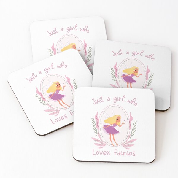 Item preview, Just A Girl Who Love Fairies  designed and sold by HappyBright.