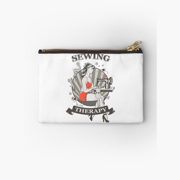 Item preview, Sewing is my therapy | Seamstress pinup girl | Vintage designed and sold by AnnaRuz.