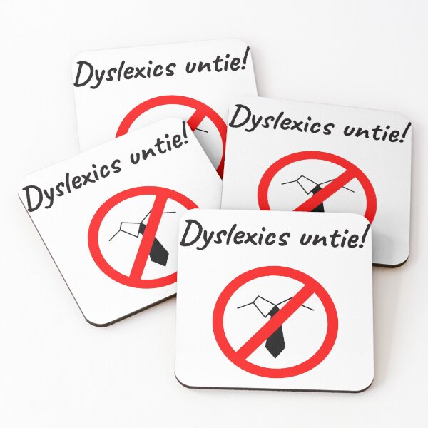 Item preview, Dyslexics untie! designed and sold by demolke.