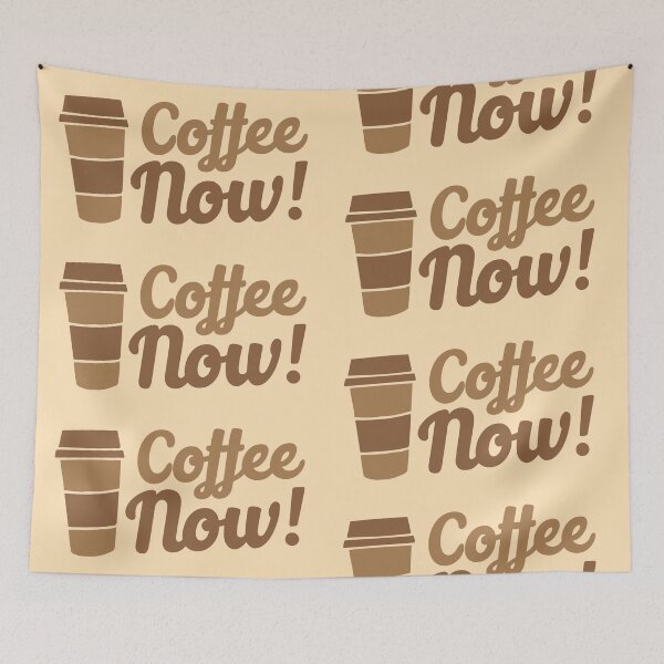 Item preview, coffee now!  designed and sold by jazzydevil.