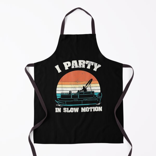Item preview, I Party In Slow Motion Pontoon Pontooning Boating Captain  designed and sold by tashiav.
