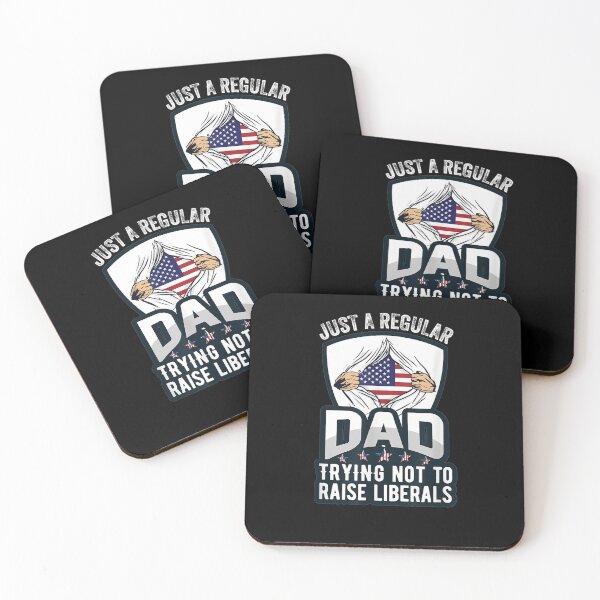 Item preview, Just A Regular Dad Trying Not To Raise Liberals Father's Day  designed and sold by tashiav.