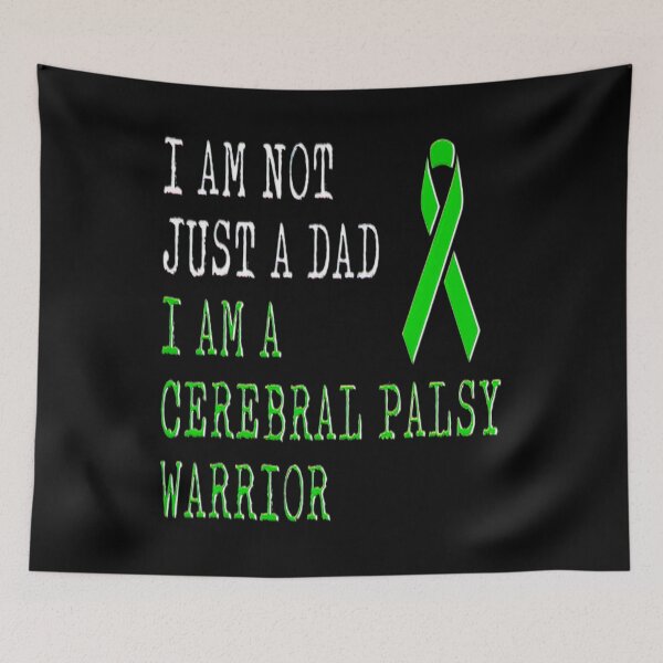 Item preview, Cerebral Palsy Cp Awareness Just A Dad Warrior Survivor designed and sold by BegayStore.