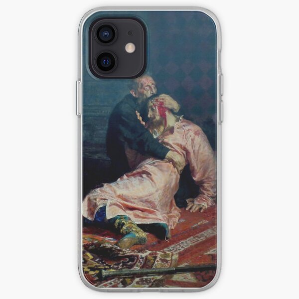 Ilya Repin - Ivan The Terrible And His Son Ivan iPhone Soft Case