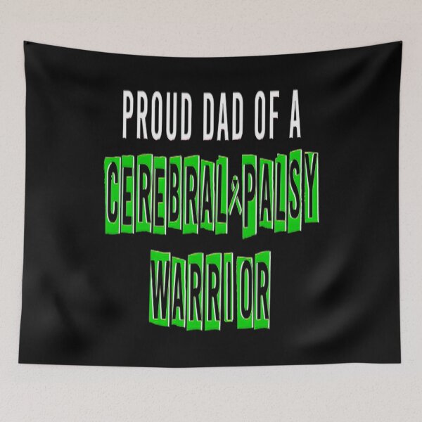 Item preview, Cerebral Palsy Cp Awareness Proud Dad Warrior Survivor designed and sold by BegayStore.