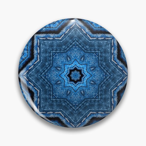 Item preview, Blue Jeans Never Go Out Of Style Cool Denim Patchwork Design designed and sold by sosweet.