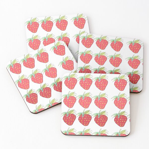 Item preview, Strawberry Hand Drawn Pattern designed and sold by papaipapai198.
