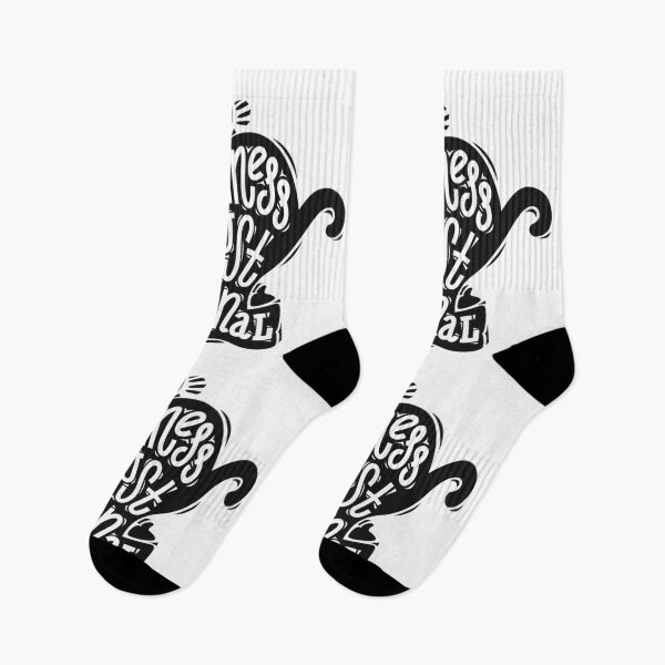 Item preview, Cat Calligraphy No Business Just Personal designed and sold by Voysla.