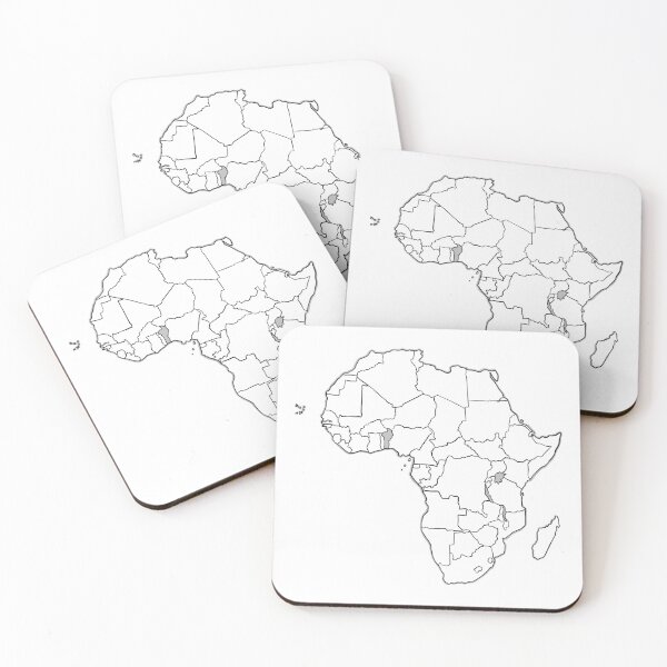 Item preview, africa drawing designed and sold by Fabien  Fablab.