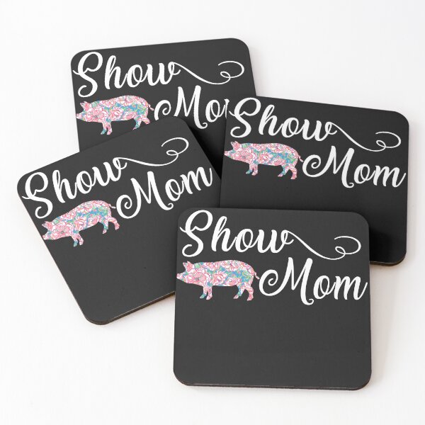 Item preview, Show pig mom art super cute pig t-shirt for men and women. Awesome gift for Christmas and Pig lovers designed and sold by Titmit.