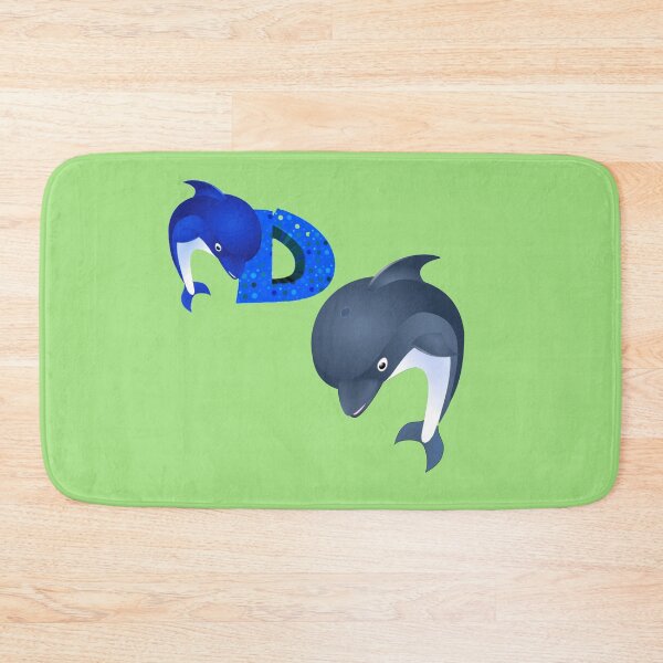 Item preview, Alphabet study for children. "D" dolphin designed and sold by mostheristore.