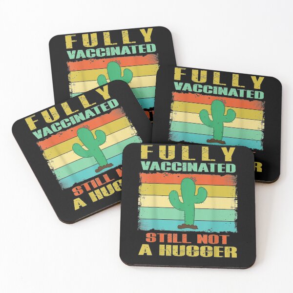 Item preview, Fully Vaccinated Still Not A Hugger Funny Saying Humor  designed and sold by tashiav.