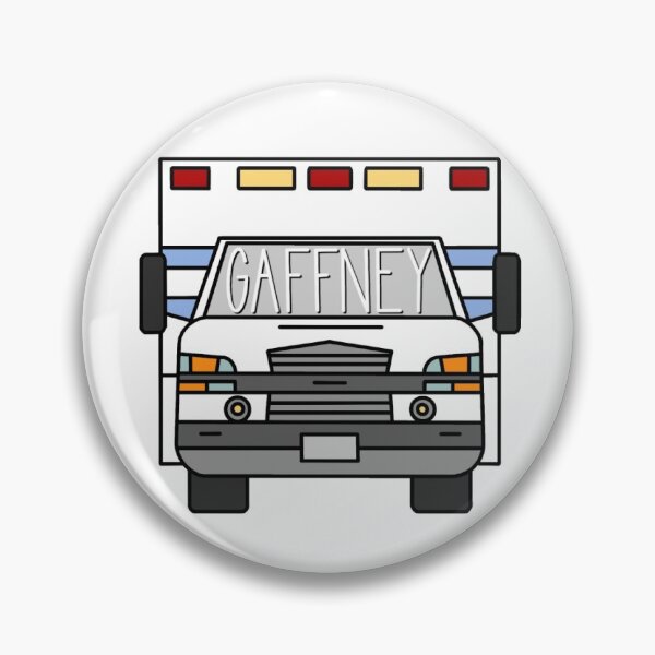 Aperçu de l'œuvre Ambulance Gaffney - Chicago Med créée et vendue par TheLockerRoomOC.
