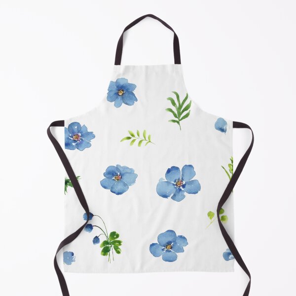 Item preview, Little Blue Flowers - Stickers designed and sold by Pavnud.