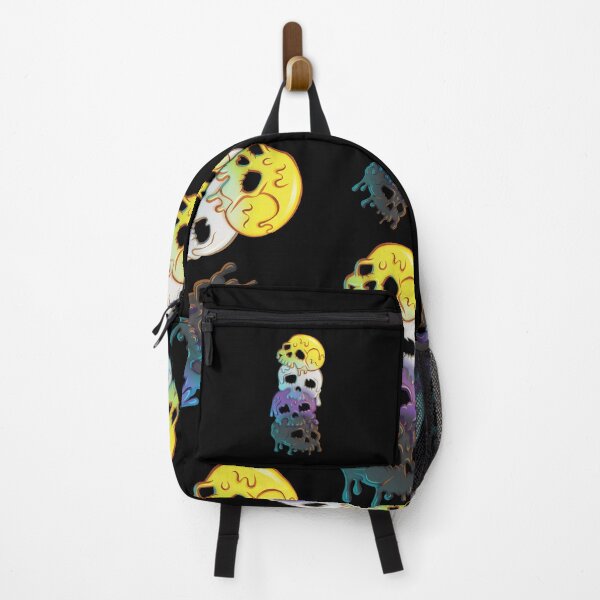 Item preview, Non-binary Pride Flag Goth Skulls Nonbinary designed and sold by Irene Koh.