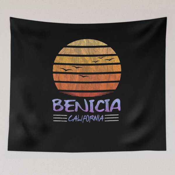 Item preview, Benicia California Retro Sunset  designed and sold by tashiav.