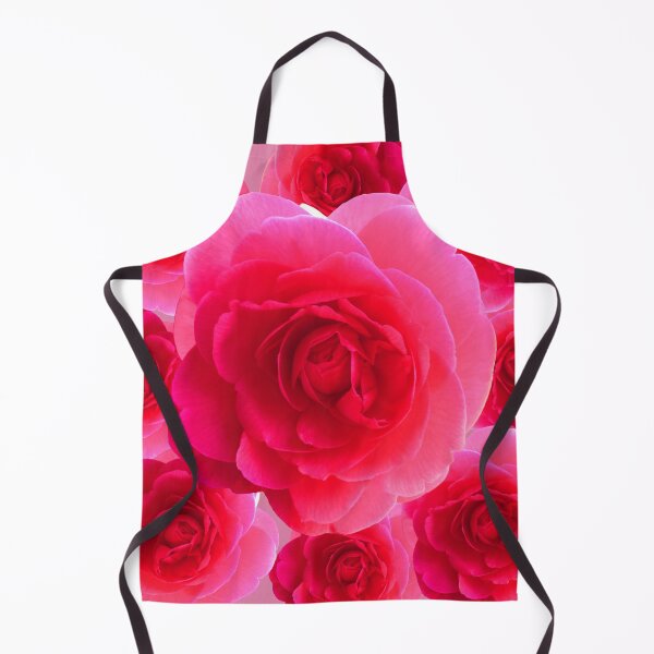 Item preview, Pink melon camellia with borders designed and sold by SueKnox.