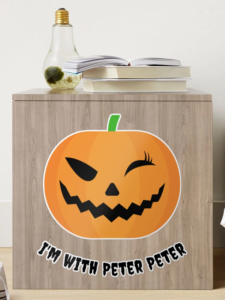 Womens Naughty Im With Peter Wink Pumpkin Matching Couple Halloween T-Shirt Womens Naughty Im With Peter Wink Pumpkin Matching Couple Halloween T-Shirt