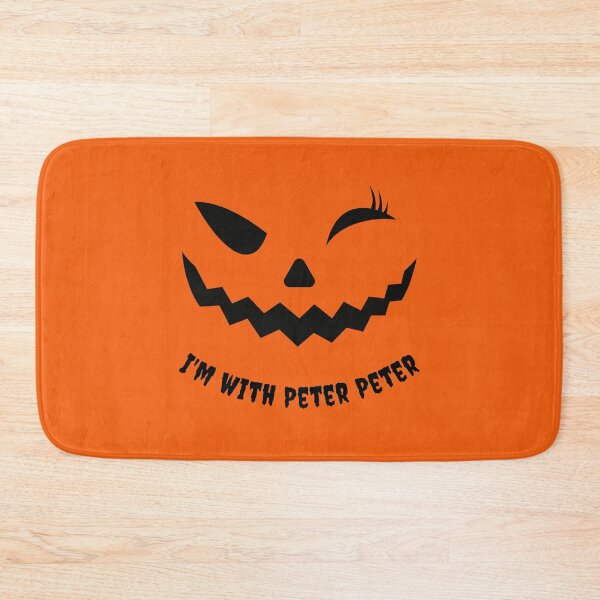 Item preview, I'm with Peter Peter, Halloween Winking Pumpkin Funny Design designed and sold by subtleday.